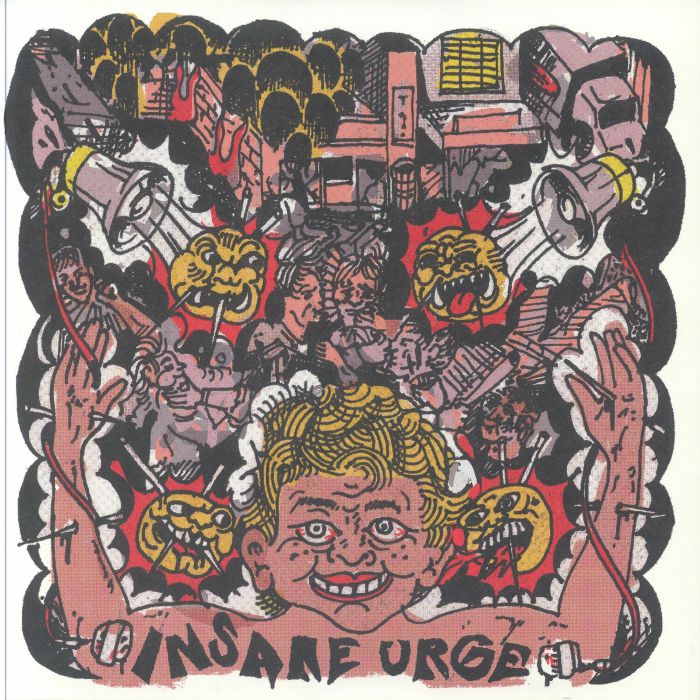 INSANE URGE - Two Tapes vinyl sleeve