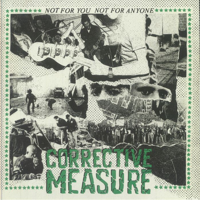 CORRECTIVE MEASURE - Not For You Not For Anyone vinyl sleeve