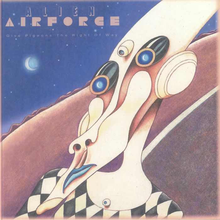ALIEN AIRFORCE - Give Pigeons The Right Of Way vinyl sleeve