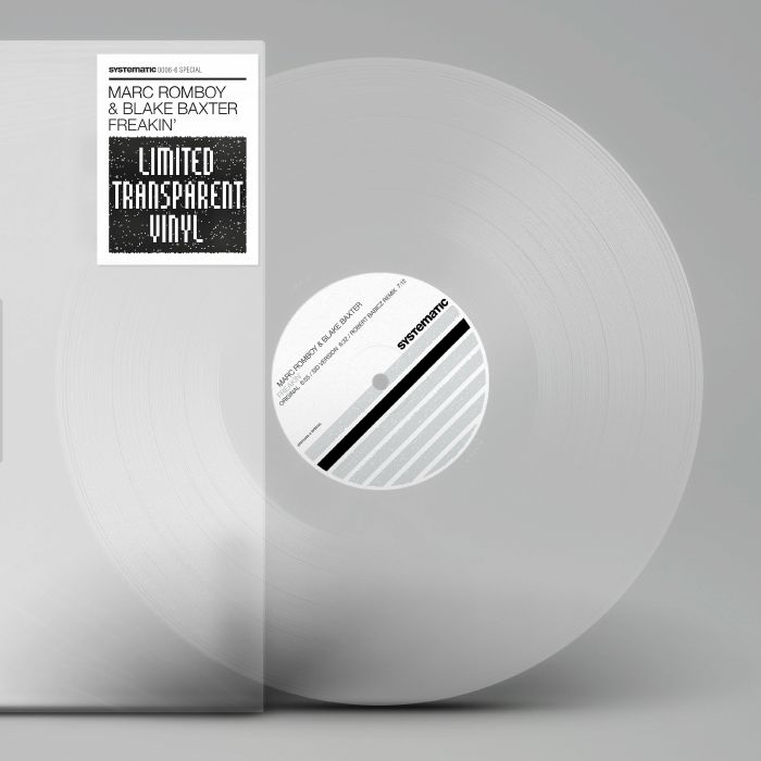 ROMBOY, Marc/BLAKE BAXTER - Freakin' vinyl sleeve