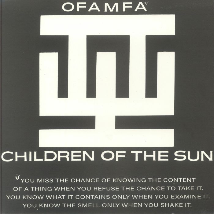 CHILDREN OF THE SUN - Ofamfa vinyl sleeve