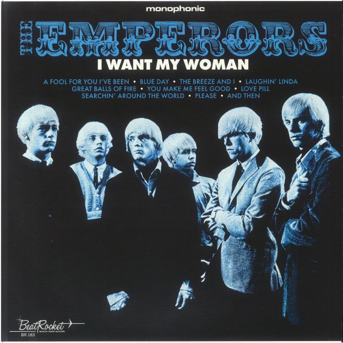 EMPERORS, The - I Want My Woman (mono) (reissue) vinyl sleeve