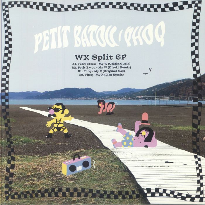 PETIT BATOU/PHOQ - WX Split EP vinyl sleeve