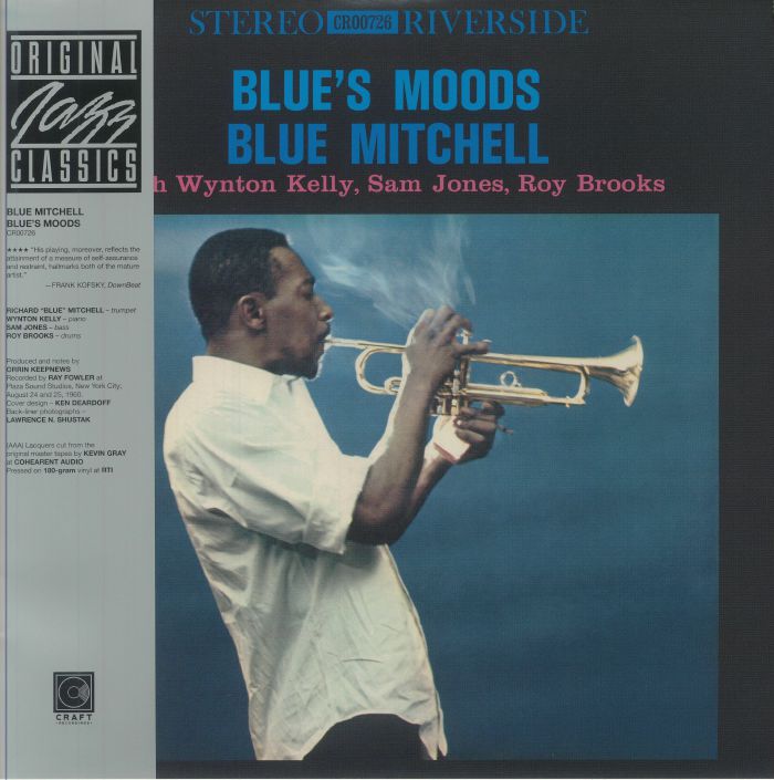 MITCHELL, Blue - Blue's Moods (reissue) vinyl sleeve