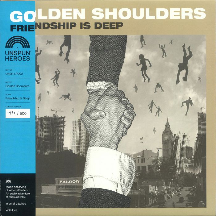 GOLDEN SHOULDERS - Friendship Is Deep (reissue) vinyl sleeve