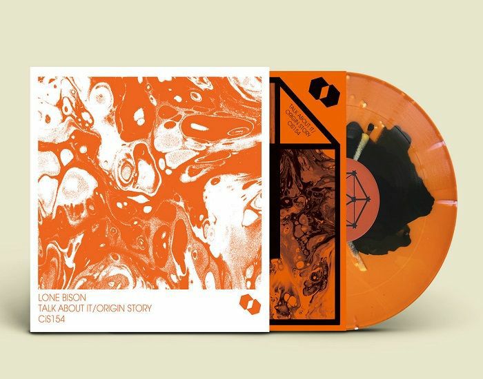 LONE BISON - Talk About It vinyl sleeve