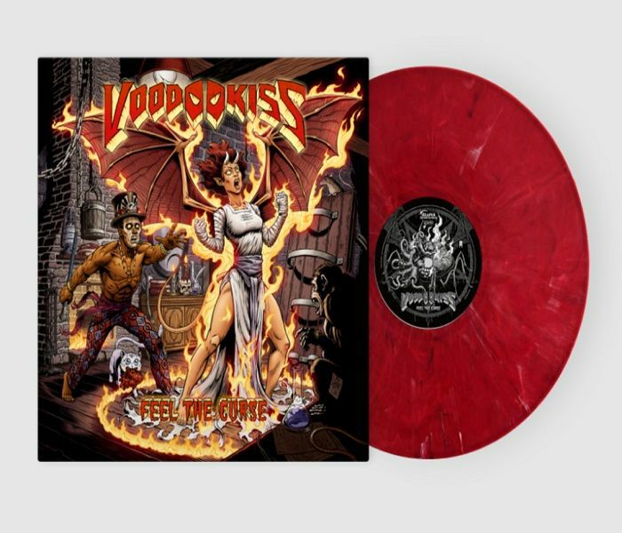 VOODOO KISS - Feel The Curse vinyl sleeve