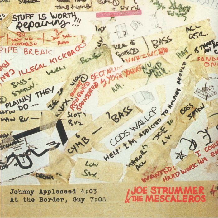 STRUMMER, Joe & THE MESCALEROS - Johnny Appleseed (remastered) (Record Store Day Black Friday 2021) vinyl sleeve