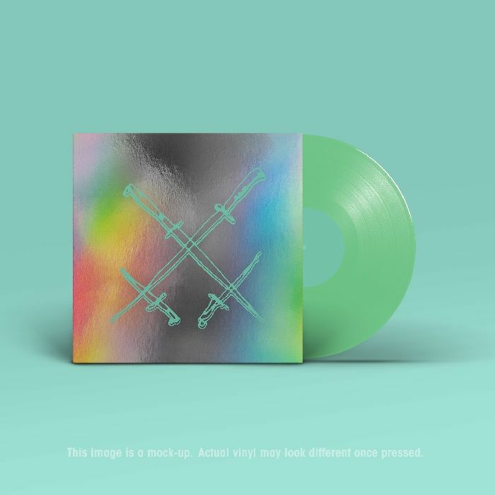 XIU XIU - 13" Frank Beltrame Italian Stiletto With Bison Horn Grips vinyl sleeve