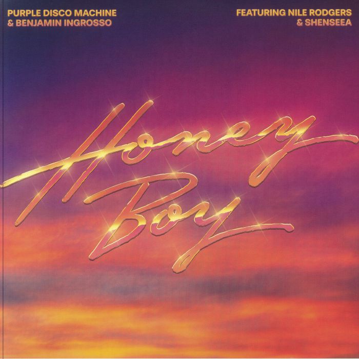 PURPLE DISCO MACHINE/BENJAMIN INGROSSO/NILE RODGERS/SHENSEEA - Honey Boy vinyl sleeve