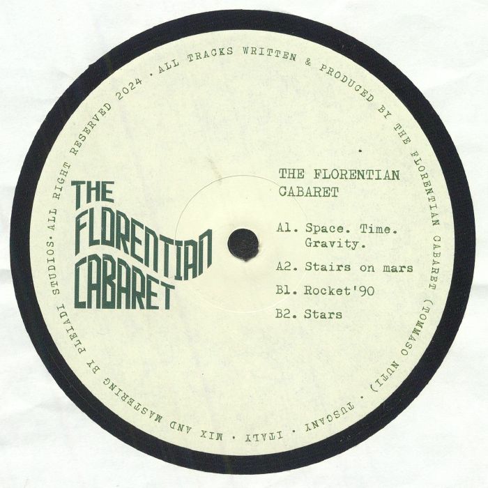FLORENTIAN CABARET, The - Space Time Gravity vinyl sleeve