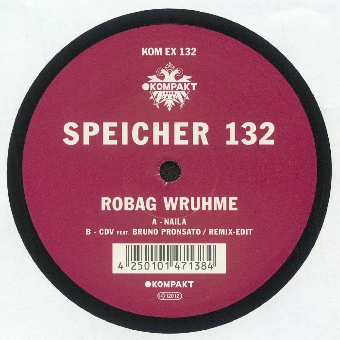 ROBAG WRUHME - Speicher 132 vinyl sleeve
