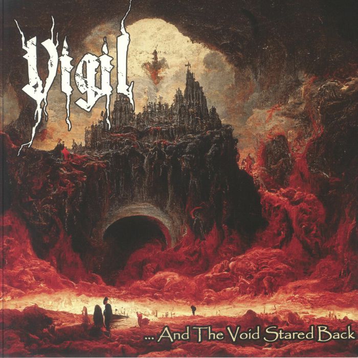 VIGIL - And The Void Stared Back vinyl sleeve