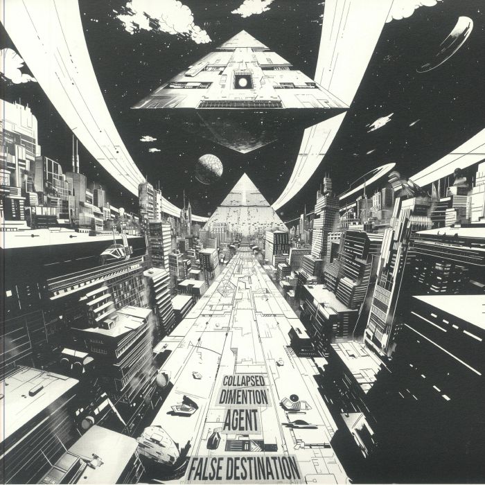 COLLAPSED DIMENTION AGENT - False Destination vinyl sleeve
