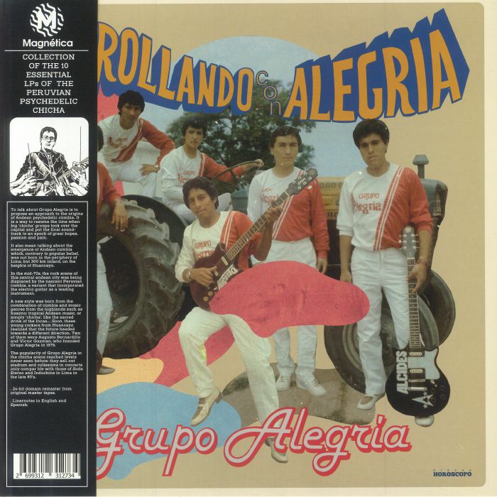 GRUPO ALEGRIA - Arrollando Con Alegria vinyl sleeve