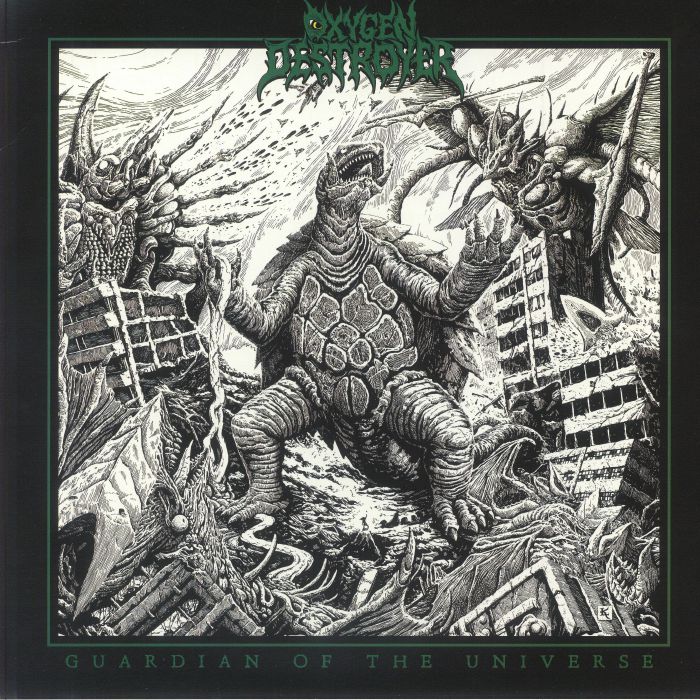 OXYGEN DESTROYER - Guardian Of The Universe vinyl sleeve