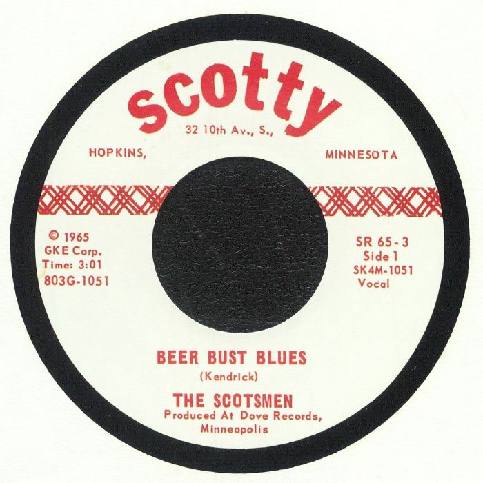 SCOTSMEN, The - Beer Bust Blues vinyl sleeve