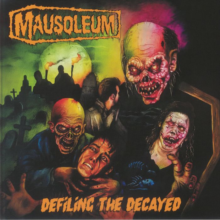 MAUSOLEUM - Defiling The Decayed vinyl sleeve