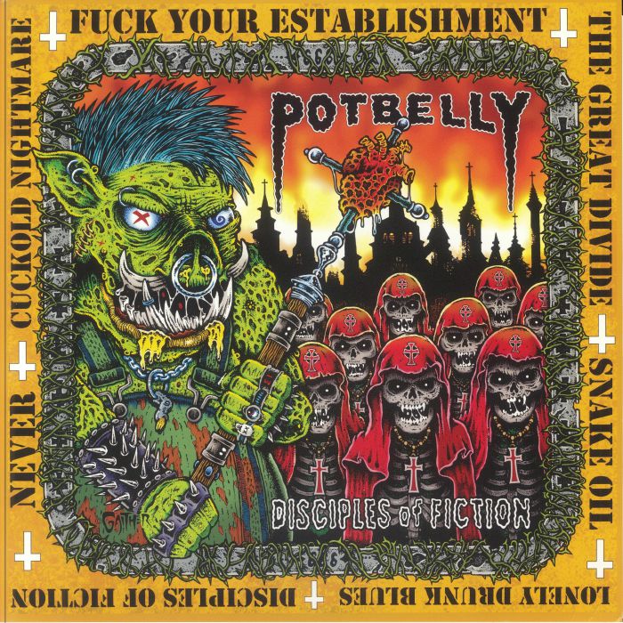 POTBELLY - Disciples Of Fiction/Concierto En Vivo Desde Costa Rico vinyl sleeve