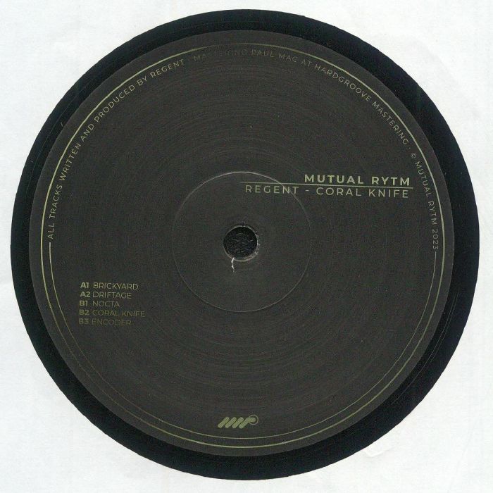 REGENT, Coral Knife vinyl sleeve