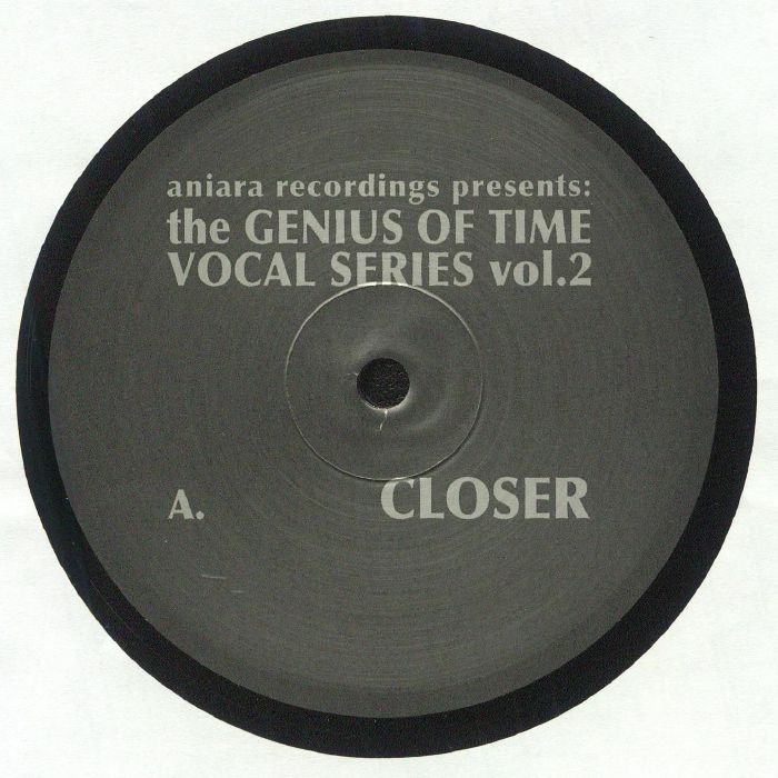 GENIUS OF TIME - Vocal Series Vol 2: Closer vinyl sleeve