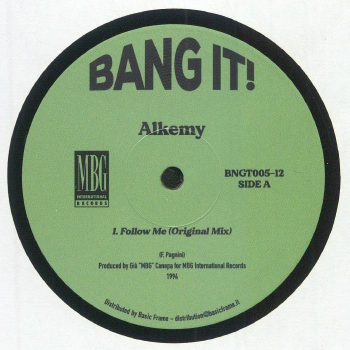 ALKEMY - Follow Me vinyl sleeve