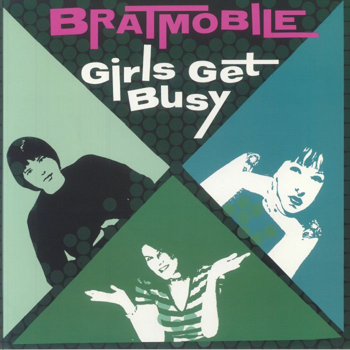 BRATMOBILE - Girls Get Busy vinyl sleeve
