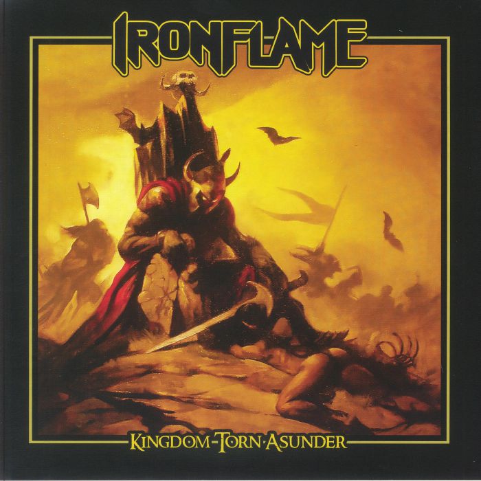 IRONFLAME - Kingdom Torn Asunder vinyl sleeve