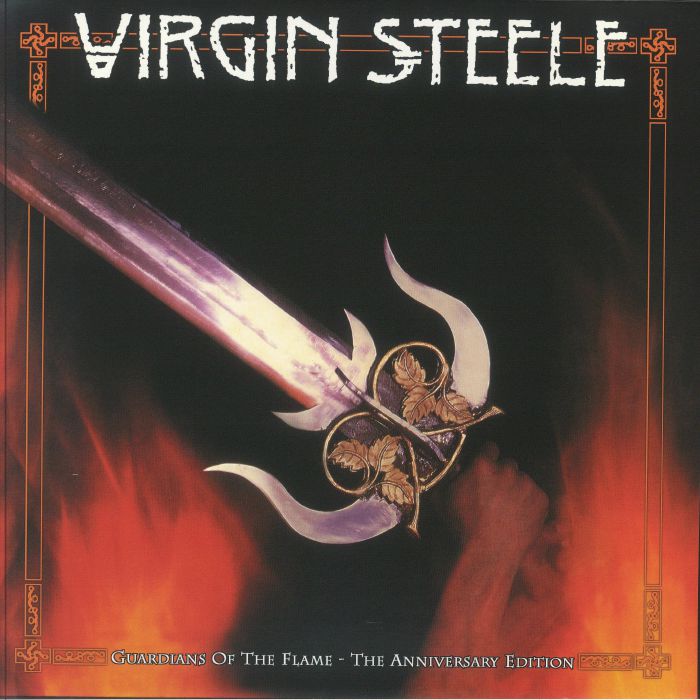 VIRGIN STEELE - Guardians Of The Flame: The Anniversary Edition vinyl sleeve