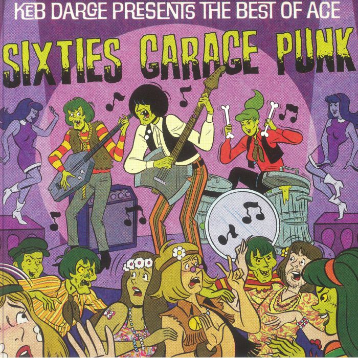 DARGE, Keb/VARIOUS - The Best Of Ace: Sixties Garage Punk vinyl sleeve