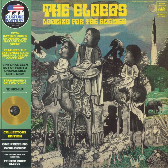 ELDERS, The - Looking For The Answer (remastered) (Collector's Edition) vinyl sleeve