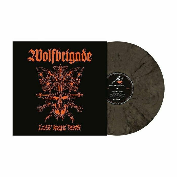 WOLFBRIGADE - Life Knife Death vinyl sleeve