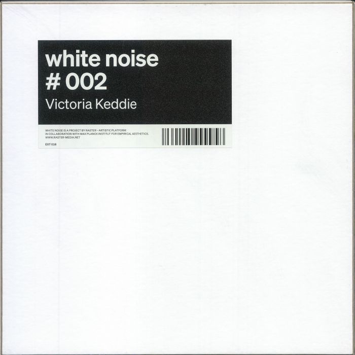 KEDDIE, Victoria - White Noise 002: Pshal P'shaw vinyl sleeve