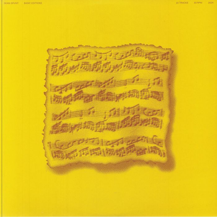 SPUNT, Dean - Basic Editions vinyl sleeve