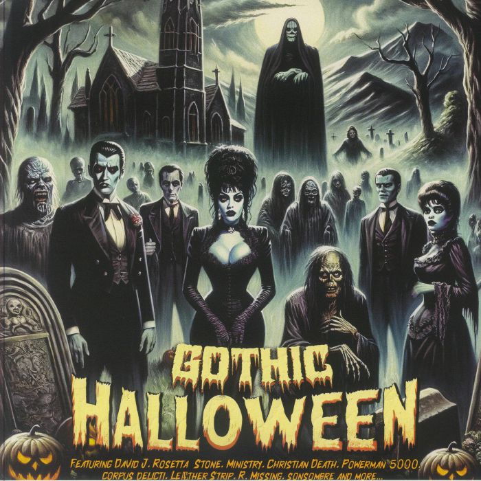 VARIOUS - Gothic Halloween vinyl sleeve