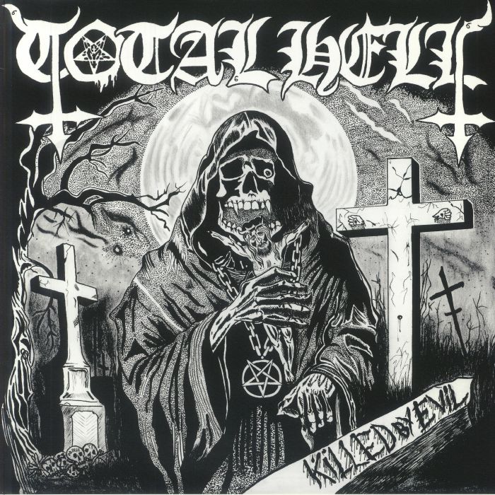 TOTAL HELL - Killed By Evil vinyl sleeve