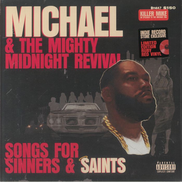 KILLER MIKE - Michael & The Mighty Midnight Revival: Songs For Sinners & Saints vinyl sleeve