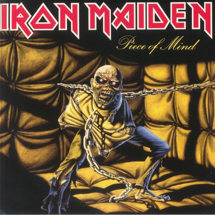 IRON MAIDEN - Piece Of Mind (reissue) vinyl sleeve