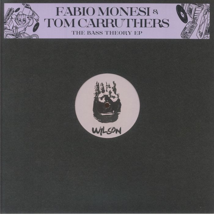 MONESI, Fabio/TOM CARRUTHERS - The Bass Theory EP vinyl sleeve