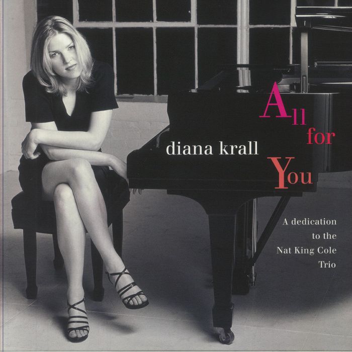 KRALL, Diana - All For You: A Dedication To The Nat King Cole Trio (Acoustic Sounds Series) vinyl sleeve