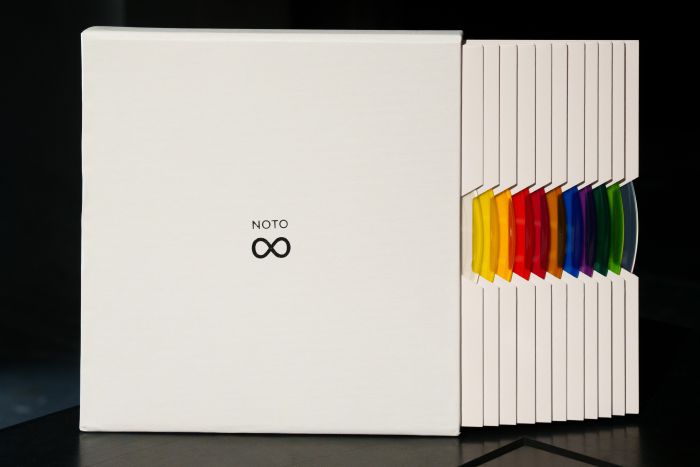 NOTO - Infinity (Endless Loop Colour Edition) vinyl sleeve