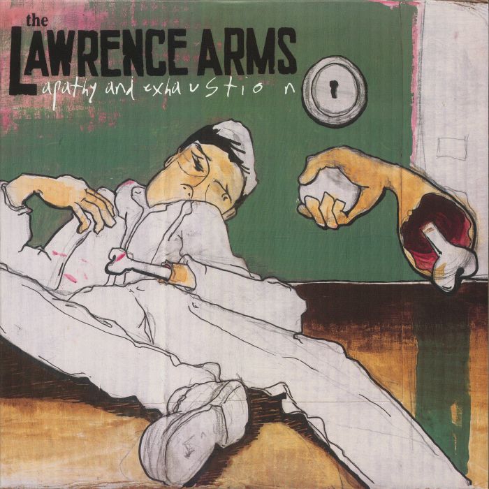 LAWRENCE ARMS, The - Apathy & Exhaustion (reissue) vinyl sleeve
