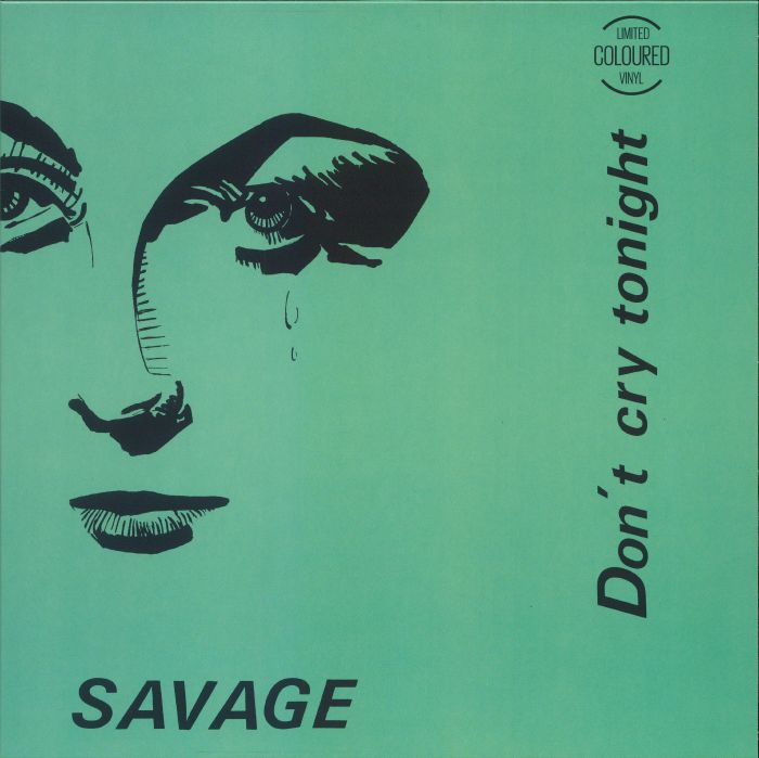 SAVAGE - Don't Cry Tonight (reissue) vinyl sleeve