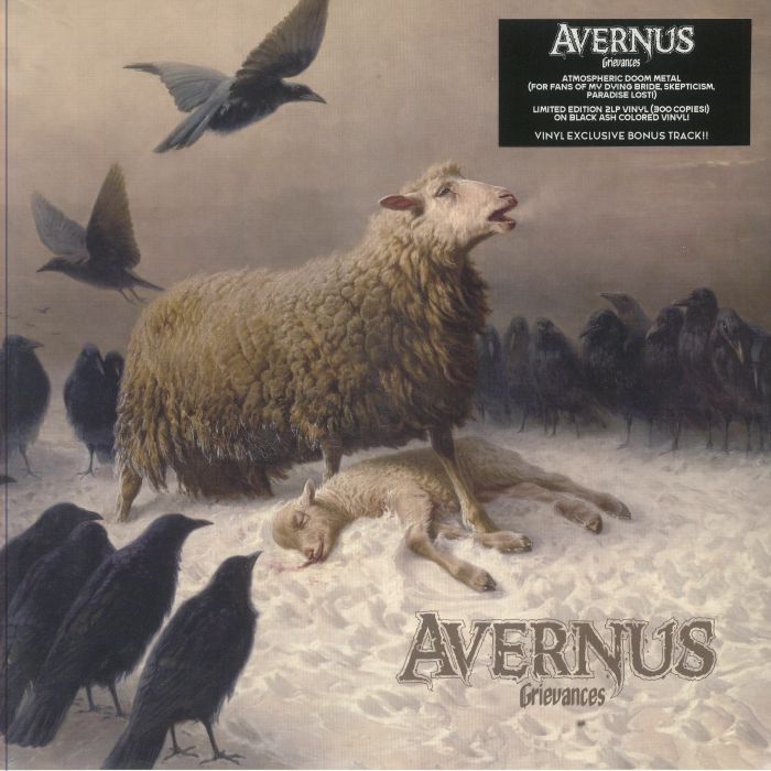AVERNUS - Grievances vinyl sleeve