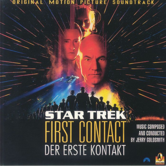 GOLDSMITH, Jerry - First Contact (Soundtrack) vinyl sleeve