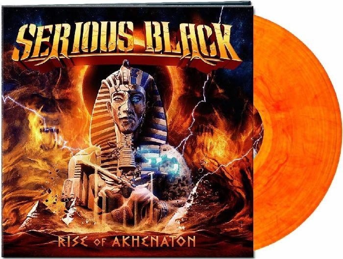 SERIOUS BLACK - Rise Of Akhenaton vinyl sleeve