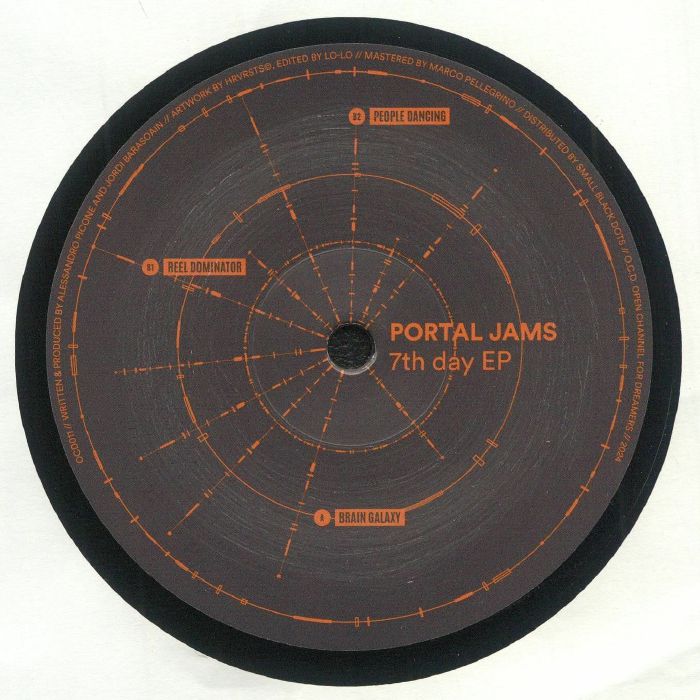 PORTAL JAMS - 7th Day EP vinyl sleeve