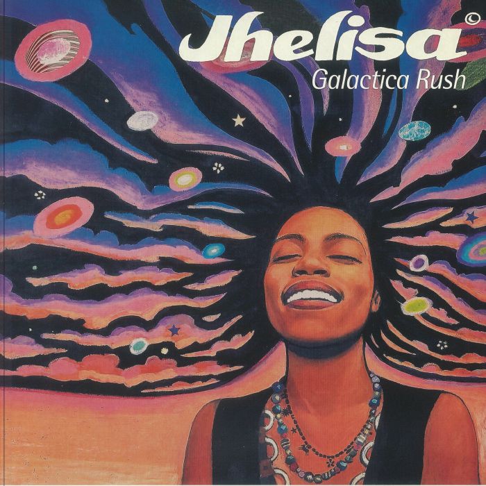 JHELISA - Galactic Rush (30th Anniversary Edition) (half speed remastered) vinyl sleeve
