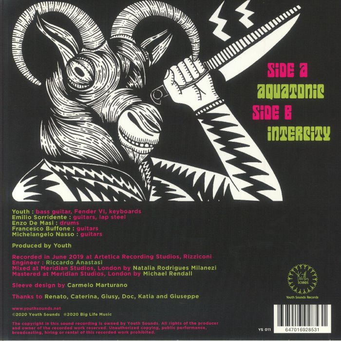 DREAM SYMPOSIUM, The - Green Electric Muse vinyl sleeve