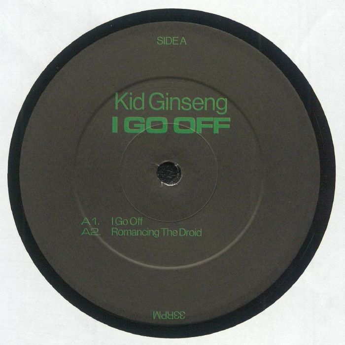 KID GINSENG - I Go Off vinyl sleeve